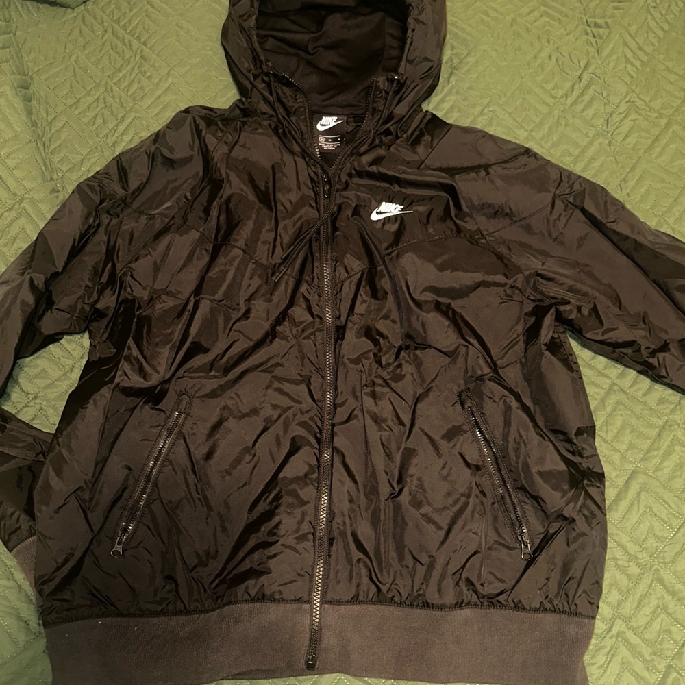 Nike Black Windbreaker Jacket